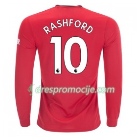 Manchester United Dres Marcus Rashford 10 Domaći 2019/20 Dugim Rukavima